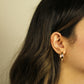 22 mm Huggie Hoop Earrings